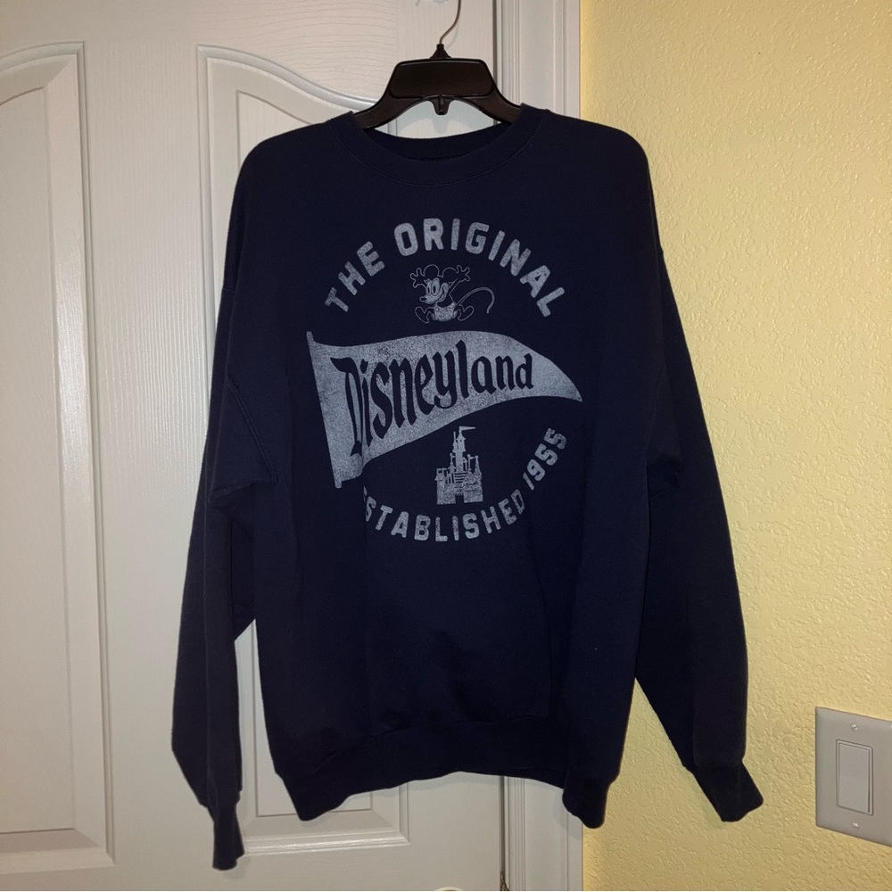 Men’s Disneyland navy sweater